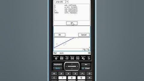 Yr 10 Bivariate data: Using ClassPad