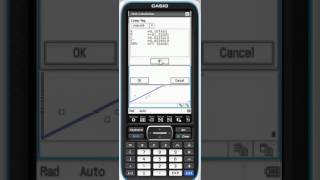 Yr 10 Bivariate data: Using ClassPad