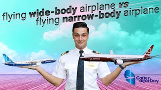 Flying Narrow-body vs Wide-body Airplanes