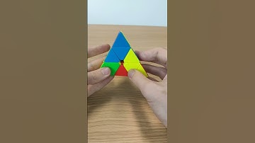 Daily Pyraminx Example Solve - Day 4