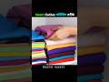 Top 5 Cloth Folding Hacks | Kapde Fold Karne Ka Smart & Easy Tarika👌 #shorts #facts #viral
