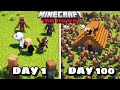 100 DAYS SURVIVAL AGAINST PARASITES in Minecraft - Gameplay - Coffin Meme