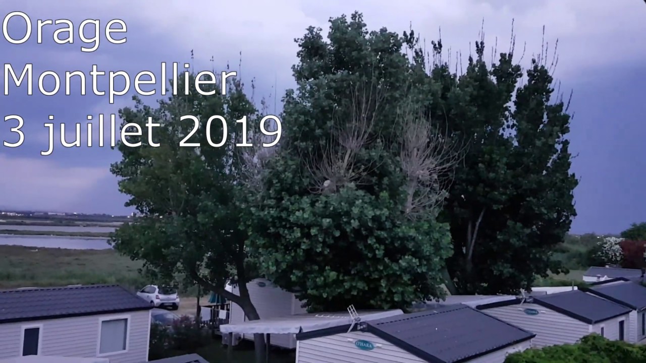Orage Montpellier