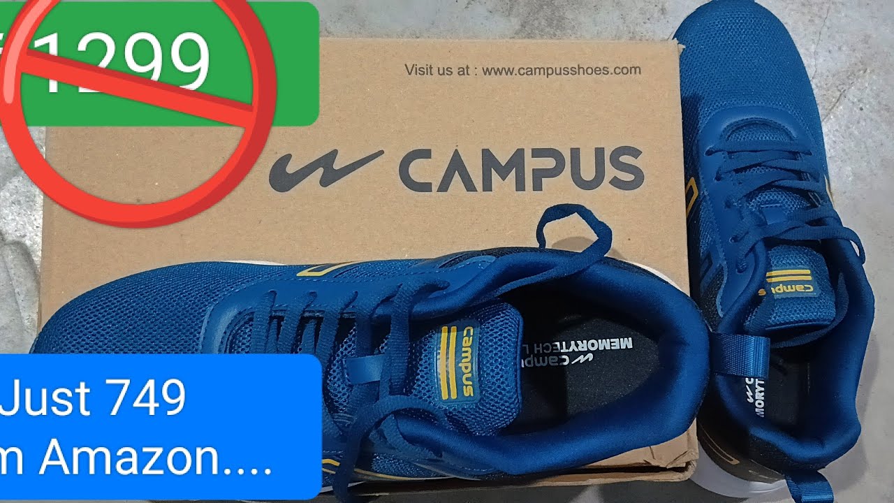 Campus Men's Hurricane Running Shoes just 749😱//AllinOne(Zitul) YouTube