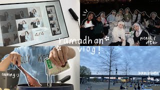 first ramadhan in seoul ☾⋆｡ °✩ (iftar with friends, unboxing, picnic, cooking)