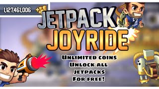 Jetpack Joyride Unlimited Resources Unlock ALL Jetpacks for FREE! 2021 screenshot 4