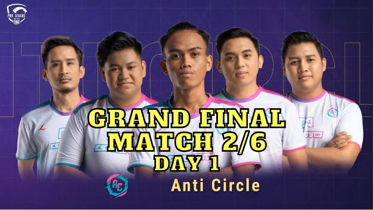 WWCD Anti Circle | PMPL MY/SG Season 3 | Grand Final | Day 1 | Map Erangel | Pubg Mobile