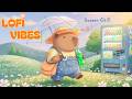 Peaceful Summer Moments with Capypara💐Cool Breeze, Warm Sunshine & Gentle Lofi for Healing Souls