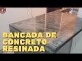 BANCADA DE CONCRETO MARMORIZADA: DO INÍCIO AO FIM!