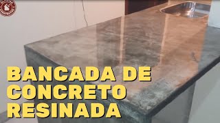 MARBLE CONCRETE COUNTER: FROM START TO FINISH!