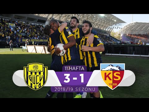 MKE Ankaragücü (3-1) Kayserispor | 11. Hafta - 2018/19