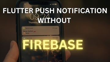 FLUTTER PUSH NOTIFICATION WITHOUT FIREBASE.
