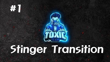 Saber effect stinger transition for youtube, twitch OR any gaming platform #1