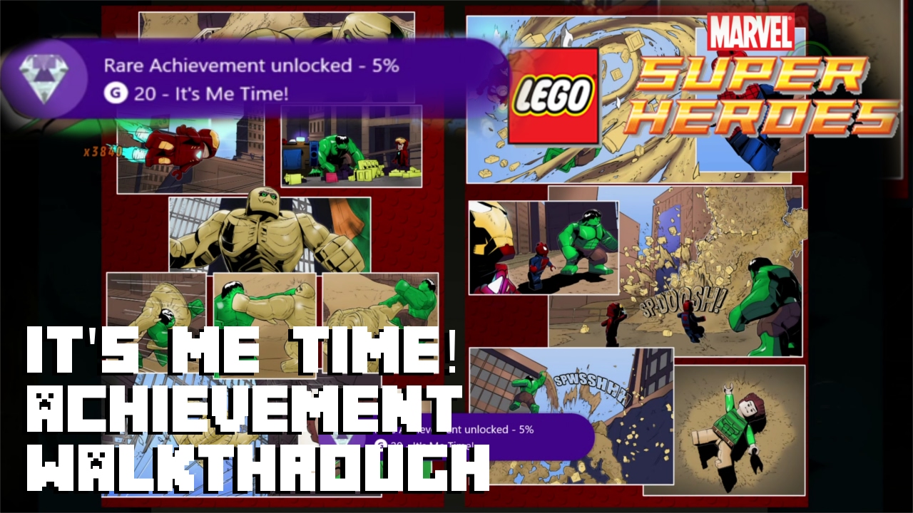 How To Read A Comic In Deadpools Room Lego Marvel Super Heroes Its Me Time Achievement Guide