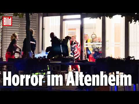 AMOKLAUF IN OLFEN! 72-Jähriger sticht in Seniorenheim um sich: Frau (86) getötet