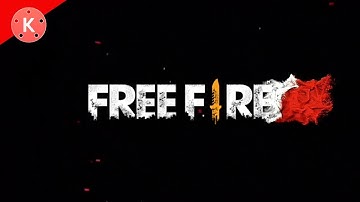 How to make free fire Gaming intro on android || particles intro reveal in kinemaster || kinemaster