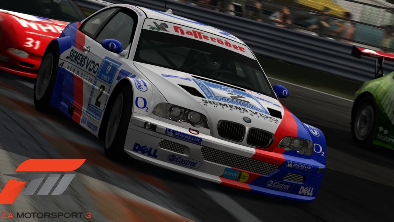 Forza Motorsport 3 | Double race run in a BMW M3 GTR!!
