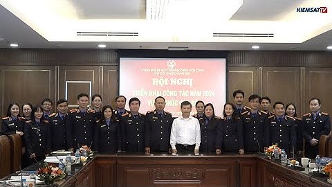 Vụ Tổ chức cán bộ VKSND tối cao triển khai công tác năm 2024