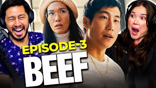 BEEF 1x3 Reaction! | Steven Yeun | Ali Wong | 