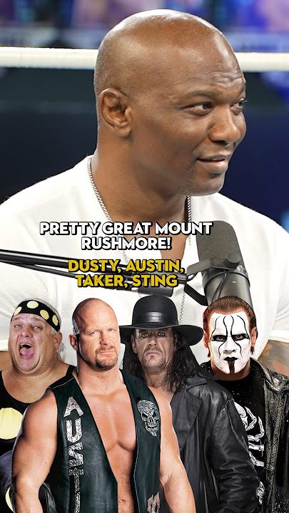 Shelton Benjamin’s Mount Rushmore Of Pro Wrestling