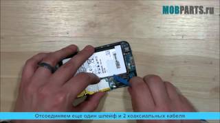 видео Замена аккумулятора на Samsung Galaxy S6 Edge 64Gb