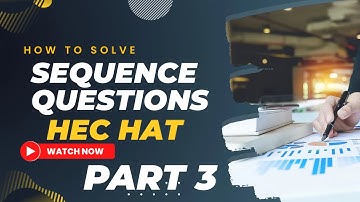 How to solve sequence and series in HAT Quantitative Reasoning
