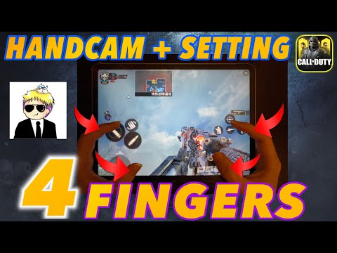 BEST-CODm gameplay 4 Finger Claw HANDCAM+SETTINGS & kill montage #codモバイル #アヒルくん #codmobile