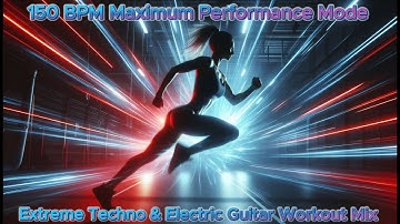🔴150 BPM Maximum Performance Mode – Extreme Techno Workout Mix | Studio Workout Musik