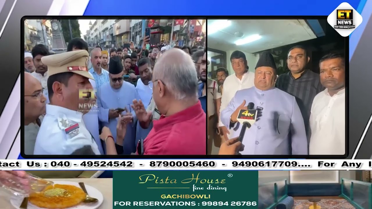 Madina Building K Paas Ka Raasta  Bandh Karne Par MLA Zulfiqar Ali Ne Traffic DCP Ke Sath Mulaqat Ki