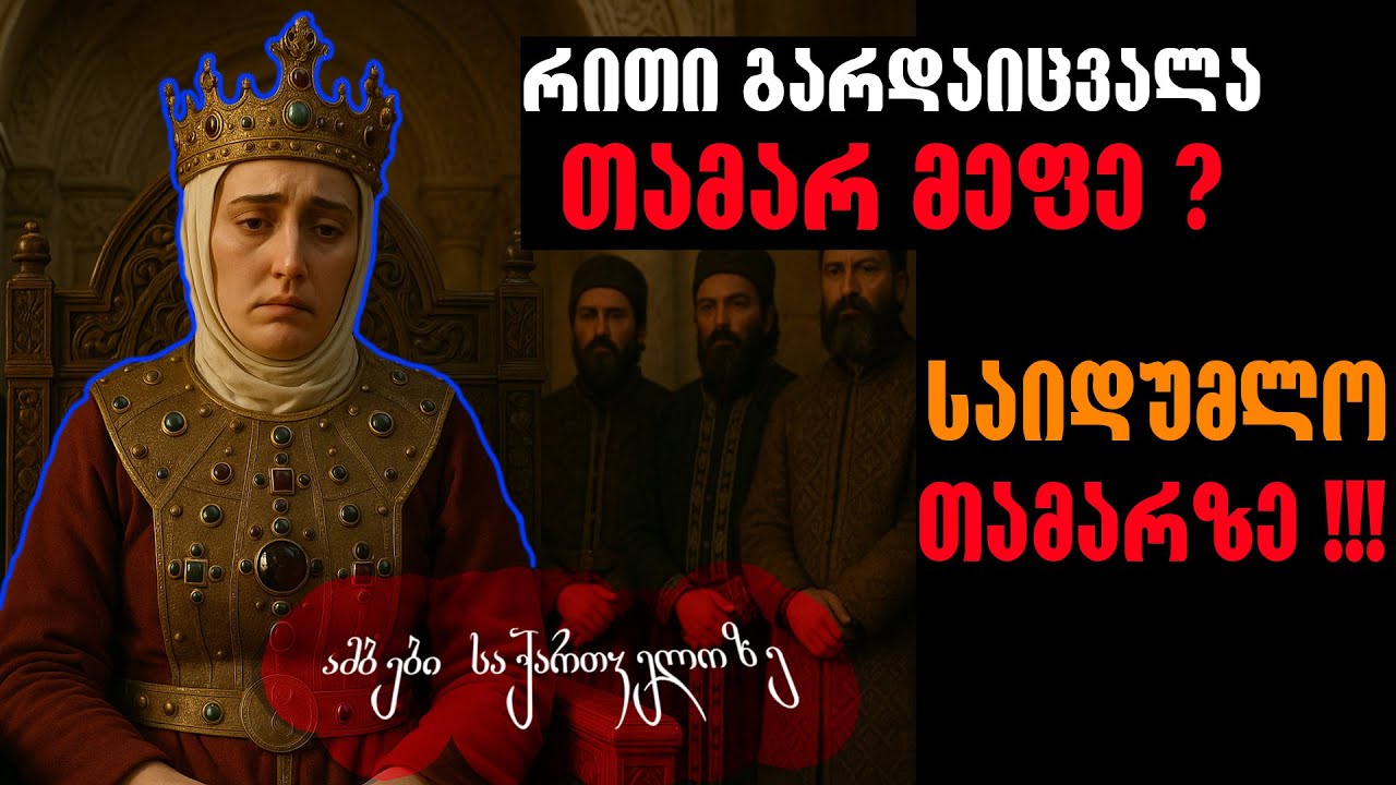 🚨რითი გარდაიცვალა თამარი❗❗❗ - ამები საქართველოზე #ისტორია #საქართველო #თამარი