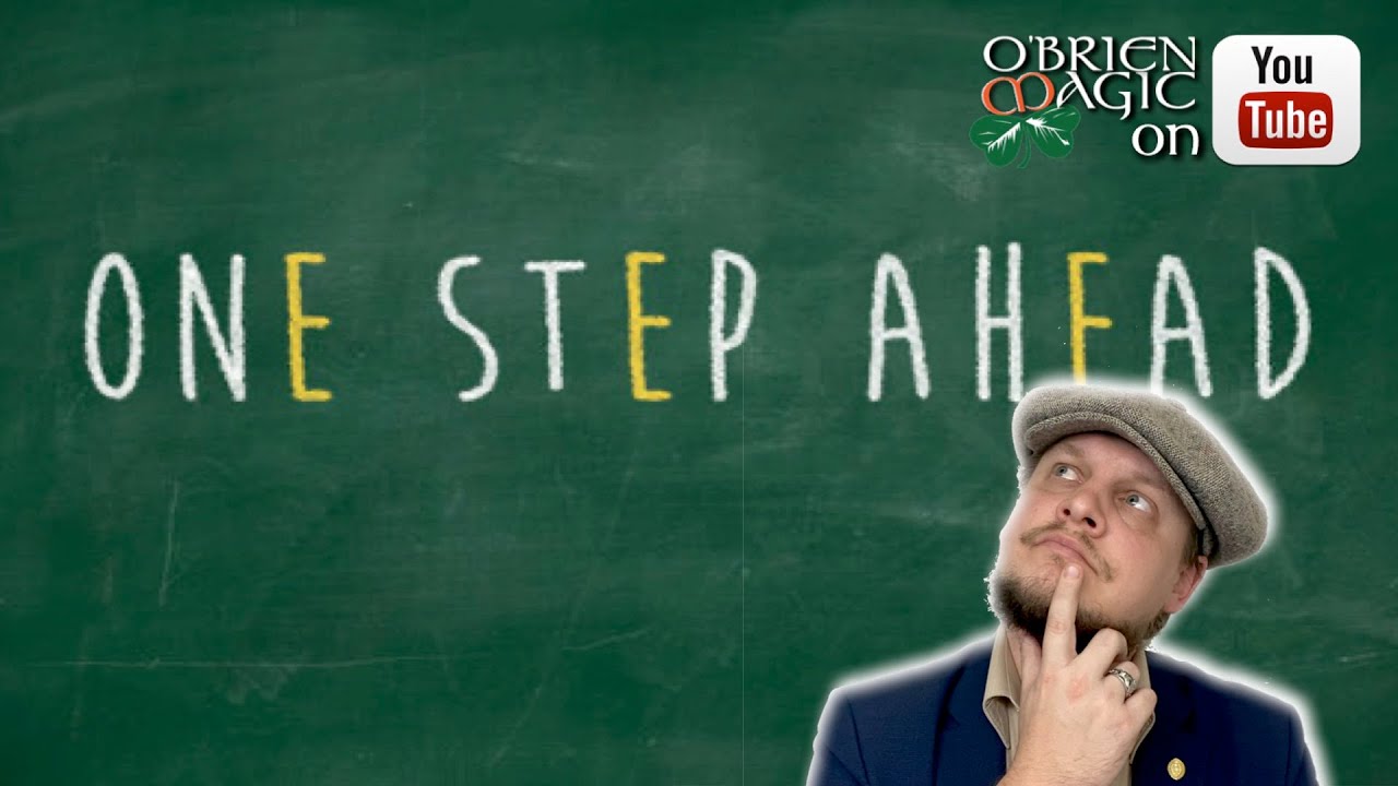 The "One-ahead" and "One-behind" principles! // Advice for Magicians