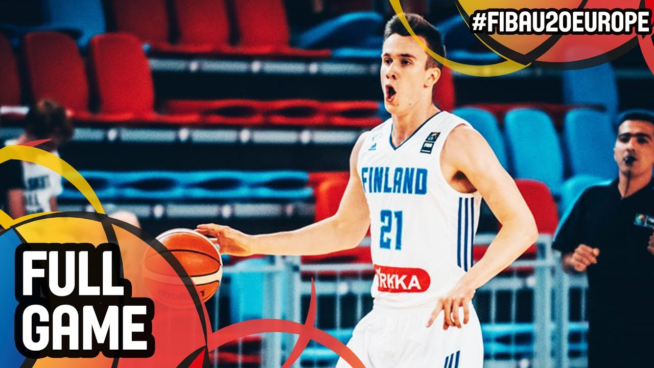 Finland v Netherlands - Full Game - Classification 9-10 - FIBA U20 European Championship 2017