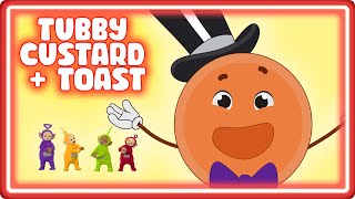 Teletubbies - Tubby Custard & Toast | Ready, Steady, Go | Las canciones para niños