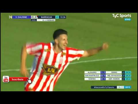 Villa Dalmine 1 // Barracas Central 3 (Primera Nacional )