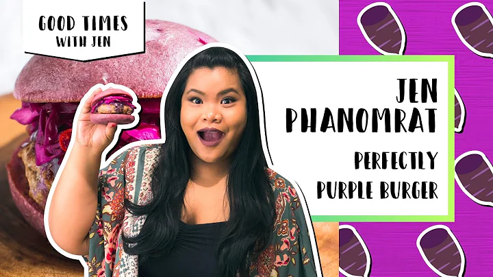 Perfectly Purple Burger | Good Times With Jen