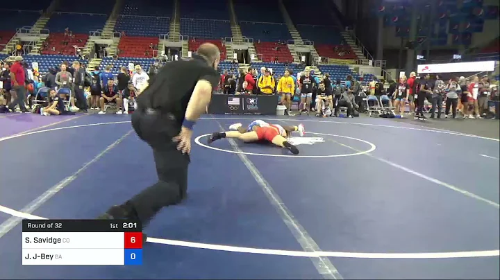 127 Lbs Round Of 32 - Sarah Savidge, Colorado Vs J...