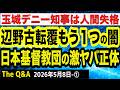 玉城デニー知事のク●すぎる行動が判明／辺野古転覆事故もう１つの闇…日本基督教団の闇を浜田聡氏が暴く！　①【The Q&A】5/8