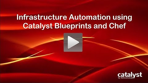 catalyst infrastructure automation