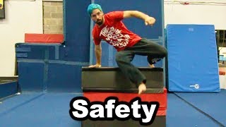 How To Safety Vault - Parkour Tutorials