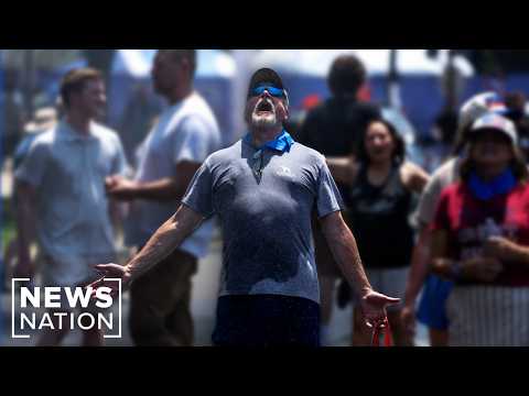 Video Extreme heat disrupts America 250 July 4 celebrations in Washington, DC