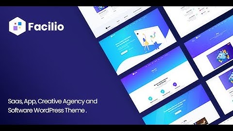 Facilio | Saas Startup WordPress Theme || Video