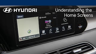 Understanding the Home Screens | Hyundai