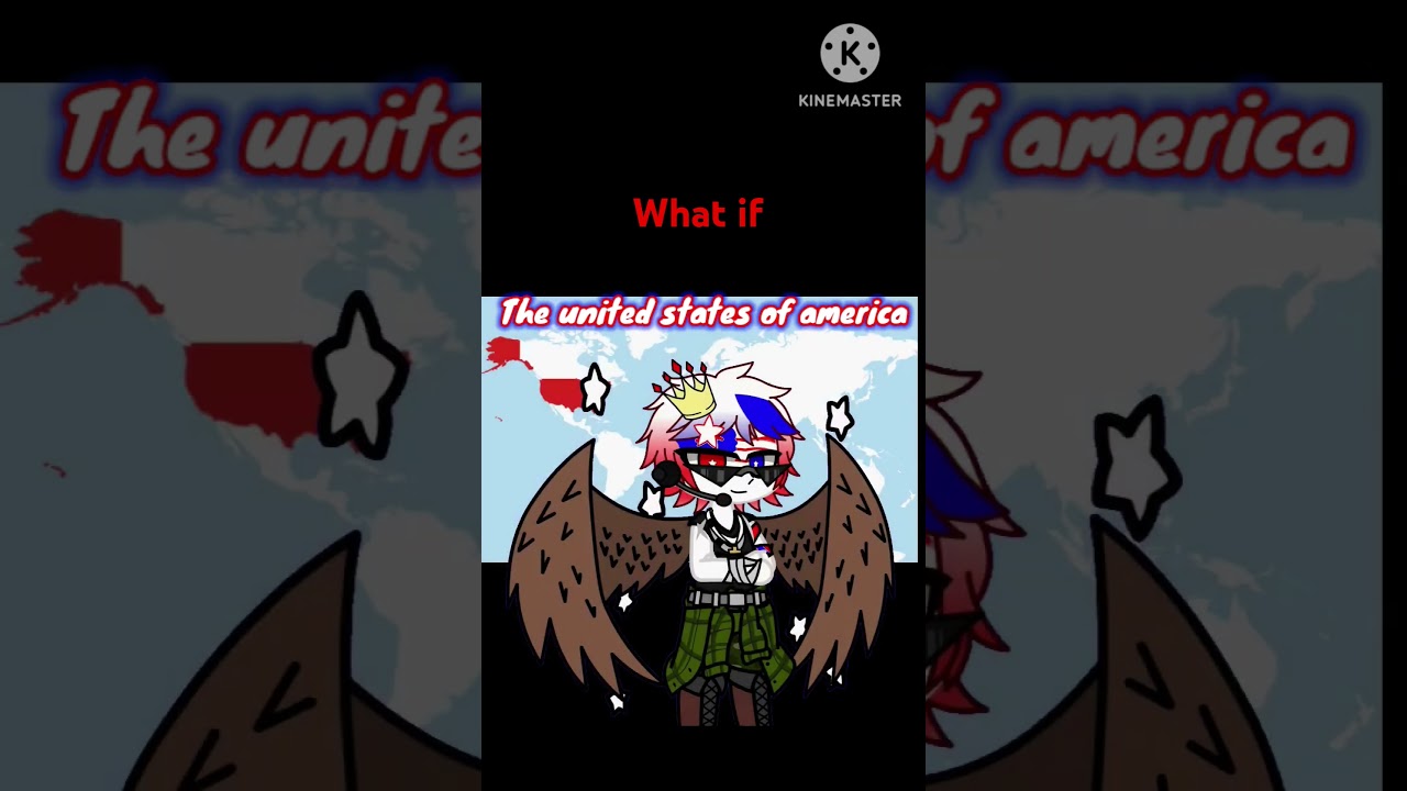 gacha harem america x harem AU countryhumans America Empire What if.