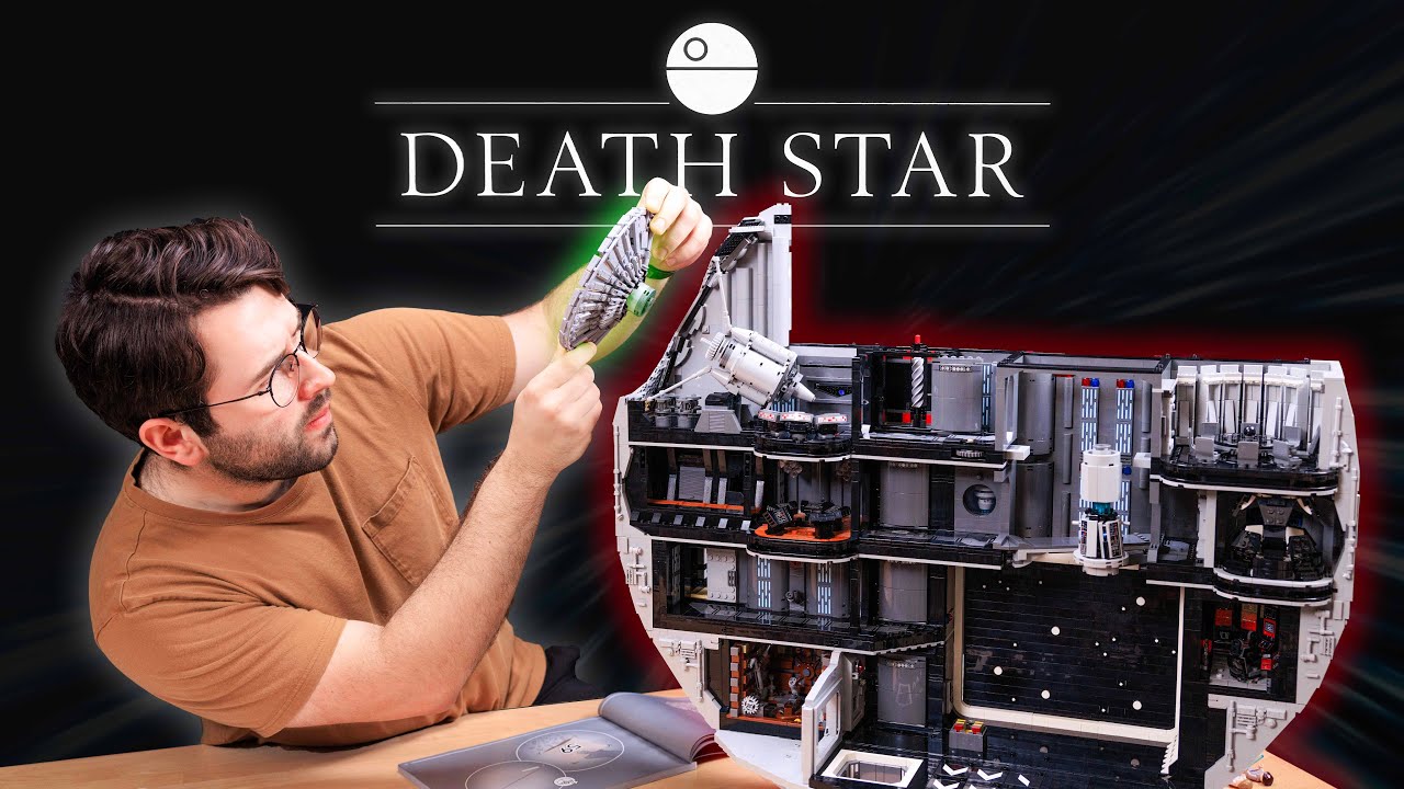 Building the Death Star in 8 minutes! LEGO Star Wars Set Timelapse