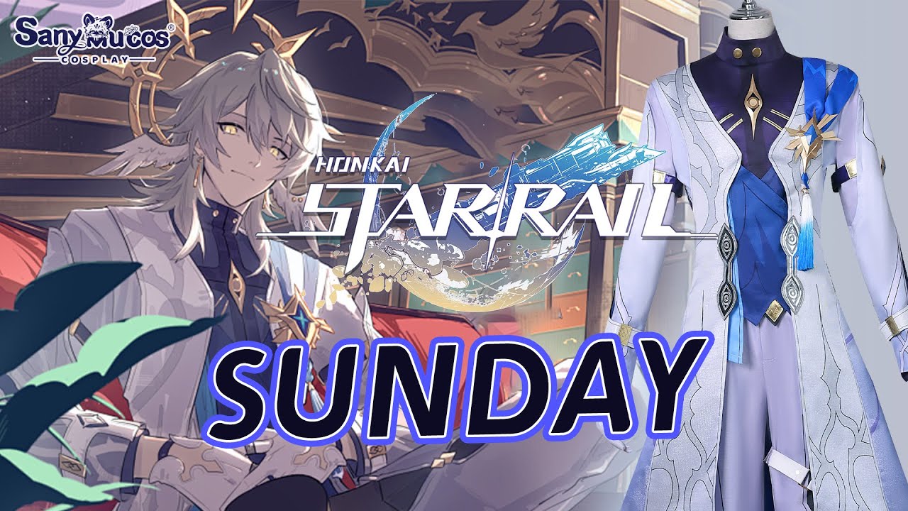 【SanyMuCos】Honkai: Star Rail Sunday Cosplay Costume Plus Size Detail Show