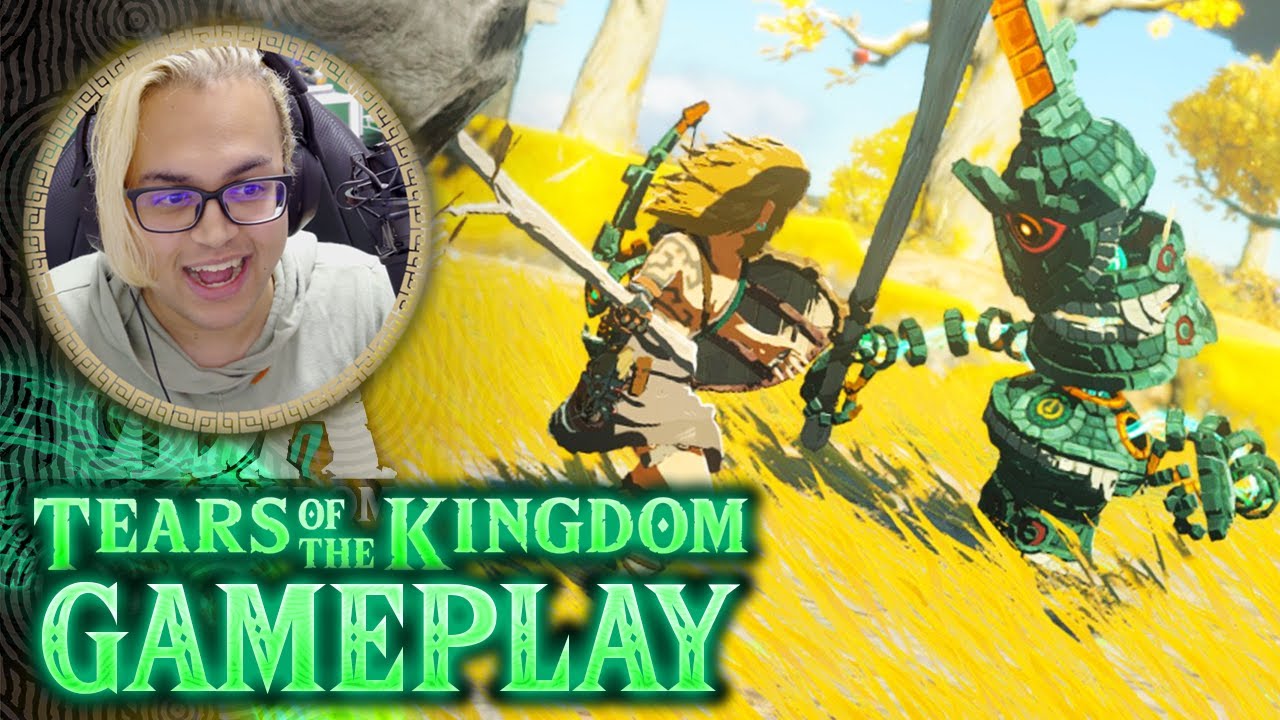 Zelda: Tears of the Kingdom Gameplay Reveal (Reaction) - YouTube
