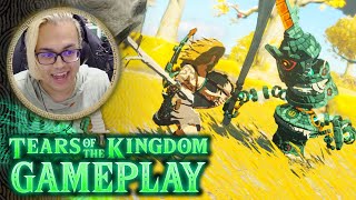 Zelda Tears of the Kingdom Gameplay Reveal Reaction