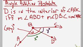 segment and angle proofs
