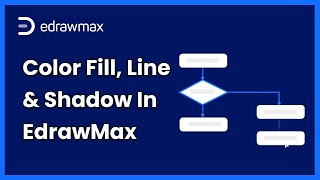 Color Fill, Line and Shadow | EdrawMax Tutorial
