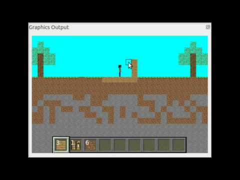 Basic 256 - 2D Minecraft